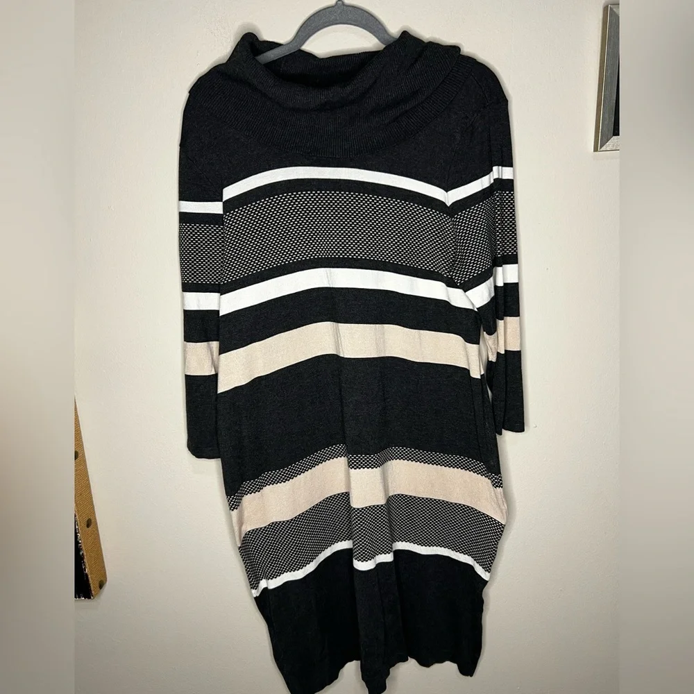 Ladies Studio One New York Acrylic Sweater Dress Size XL